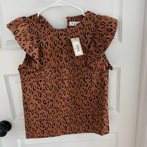 Cheetah print top